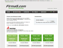Tablet Screenshot of firma5.com